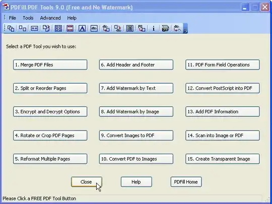 PDFill PDF Tools screenshot