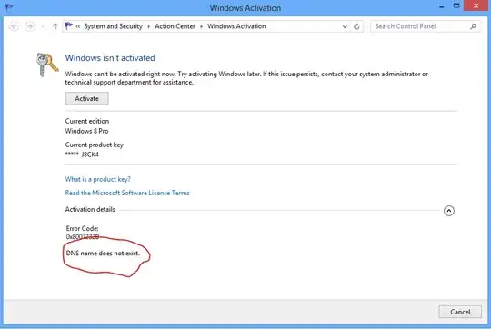 Windows 8 Activation Error