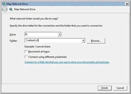 Mapping network drive