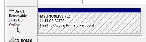 Disk number shown by Disk Management