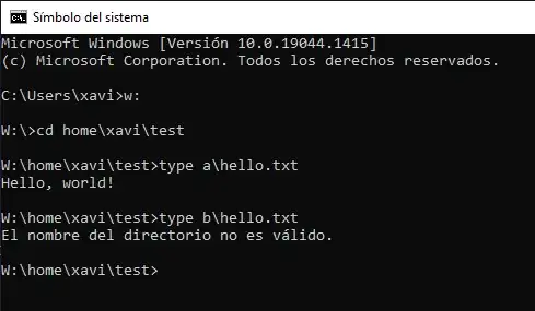 Snippet in windows cmd