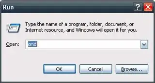 Opening CMD with Run tool