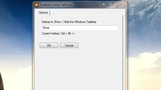 Taskbar Control