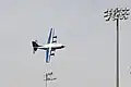 "Fat Albert" piloted by Higgins at U.S. Naval Academy, 2015
