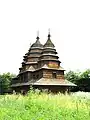 Kryvka, Turka district, L`viv region, St Nicholas church, 1763