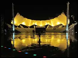 Park at night