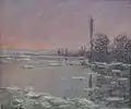 La Débâcle by Claude Monet
