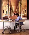 'Reading Between the Lines', Ben Johnson, 1997, Acrylic on canvas, 152 x 229&nbsp;cm