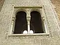 Decoration around the southwestern window