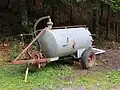 A liquid manure trailer in Austria in 2017
