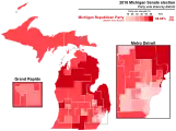 Support for Republican Party candidates by district