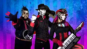 From left to right: Zero, The Spine, Rabbit, c. 2018