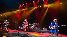 The Linda Lindas performing at Rock im Park 2022 in Nuremberg.