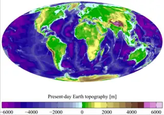 Image 52Relief of Earth's crust (from Earth)