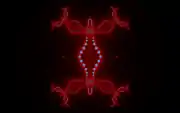 A corresponding Julia set of Burning Ship fractal