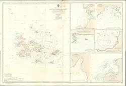 Image 17Admiralty chart of the Galápagos (1953) (from Galápagos Islands)
