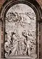 The Meeting of Leo Iand Attilaby Alessandro Algardi(1646–1653)