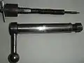 The Angel M80 bolt disassembled.