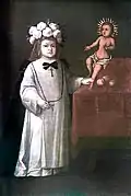Antonia Pastrana y Cabrera (1671), anonymous. Santa Clara Church.