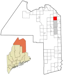Location of Connor, Maine