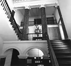 Athenaeum of Philadelphia, stair hall.