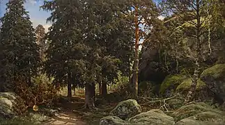 Forest Interior, 1878