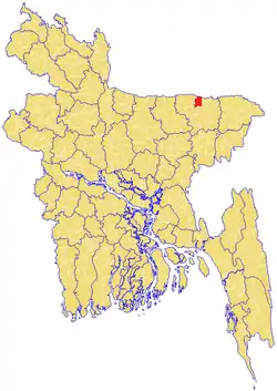 Location of Bishwamvarpur বিশ্বম্ভরপুর
