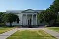 View of the Sam Rayburn Library from outside