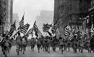 Image 4Boy Scouts take to the streets in New York City, 1917