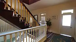 2nd-floor landing