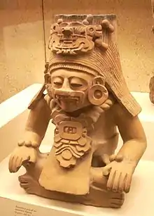 Ceramic urn, 200 BCE&nbsp;– 800 CE, British Museum.