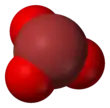 The bromate ion
