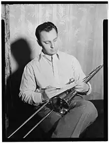 Buddy Morrow, c. May 1947 Photograph by William P. Gottlieb