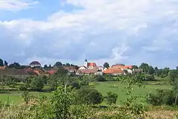 View from the south