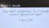 Closeup of the CPT-8000 display screen