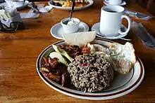 Image 60Casamiento, a rice and beans dish (from Honduran cuisine)