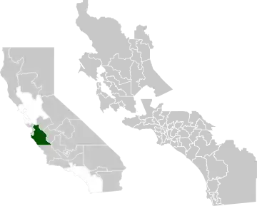 Map of the district