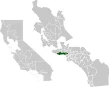 Map of the district