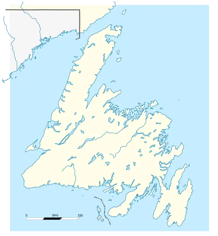 Bay de Verde Peninsula is located in Newfoundland
