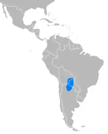 Map of range