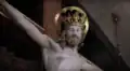 Christ figure in Abbey Church