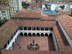The Del Rosario University housed in its Colonial era building