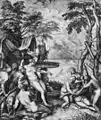 Cornelis Cort (after Titian),  Diana and Callisto, 1566, British Museum, London