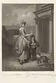 "Do you want any Matches?" from Cries of London by Anthony Cardon, 1794