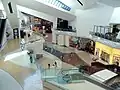 Overlooking the mall interior