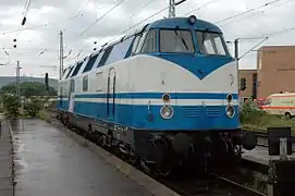 Former 228&nbsp;757 in service with a private railway (August 2005)