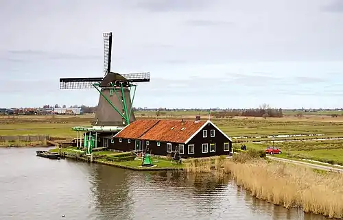 Image 44De Zoeker windmill, Netherlands. (from Portal:Architecture/Industrial images)
