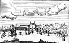 View of the Lateran, from "De sacris..." (1693)