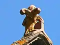Fleuron as a finial
