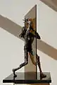 Dilemma (alloy and plexiglass), 1978. This sculpture is 53&nbsp;cm tall. (Courtesy of Roger Kohn)